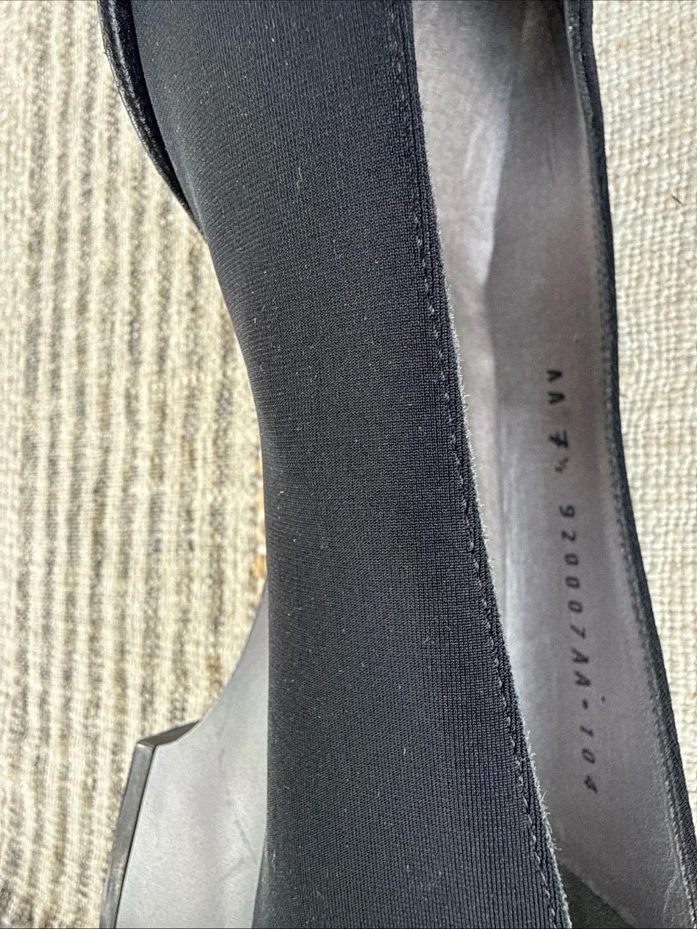 Bruno Magli Women’s 7.5B Made In Italy Black Dress Shoe 1.5 Inch Heel